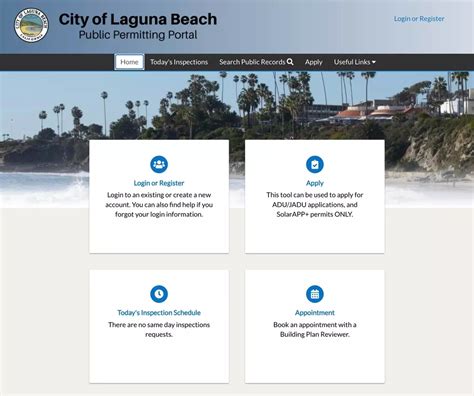 city of laguna beach inspection.